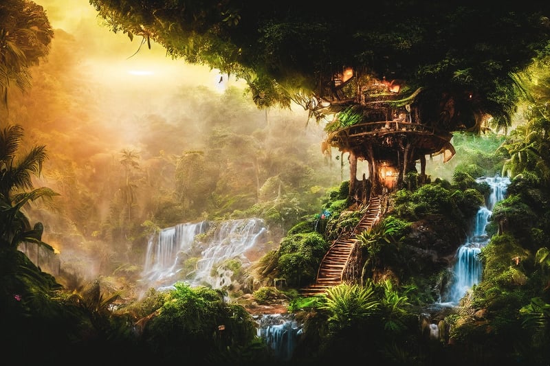 Enchanted Forest Treehouse Retreat